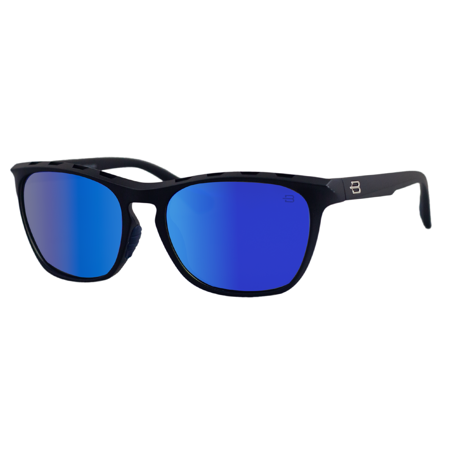 TOKIO MATTE BLACK DARK BLUE POLARIZED