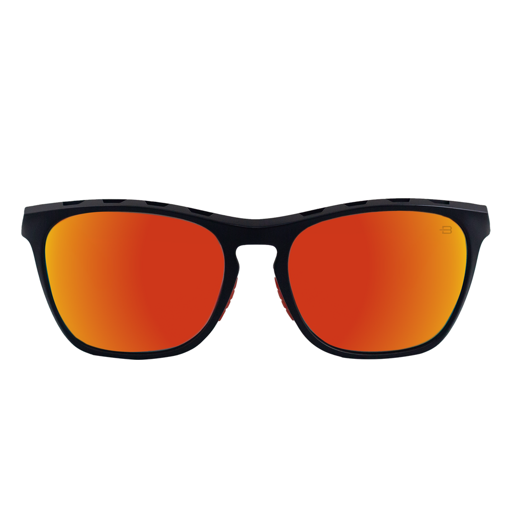 TOKIO MATTE BLACK ORANGE POLARIZED