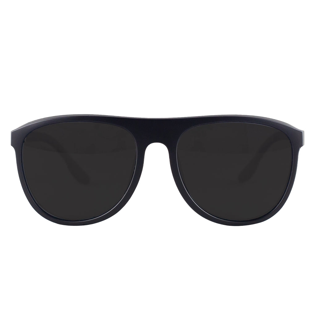 VANCOUVER MATTE BLACK GRAY POLARIZED
