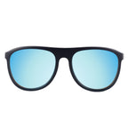 VANCOUVER MATTE BLACK BLUE POLARIZED